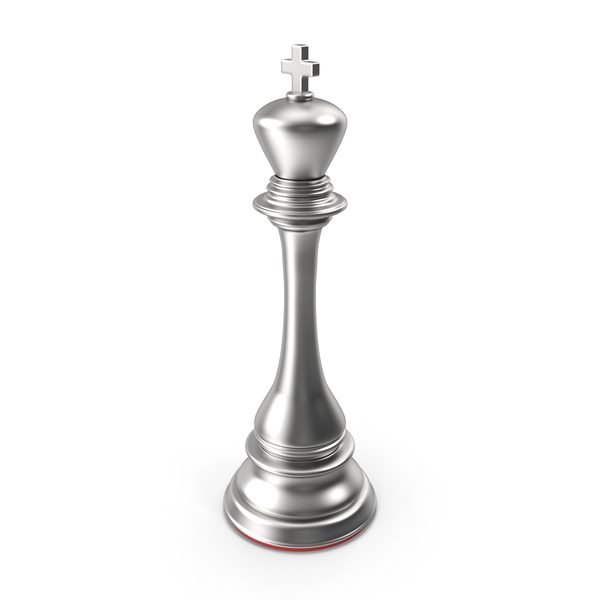Silver Chess King PNG & PSD Images Silver Chess King PNG & PSD Images