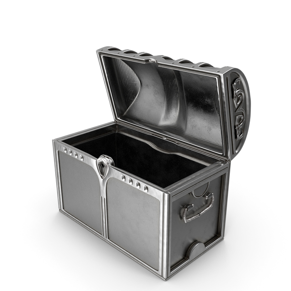 Treasure: Silver Chest Open PNG & PSD Images Treasure: Silver Chest Open PNG & PSD Images
