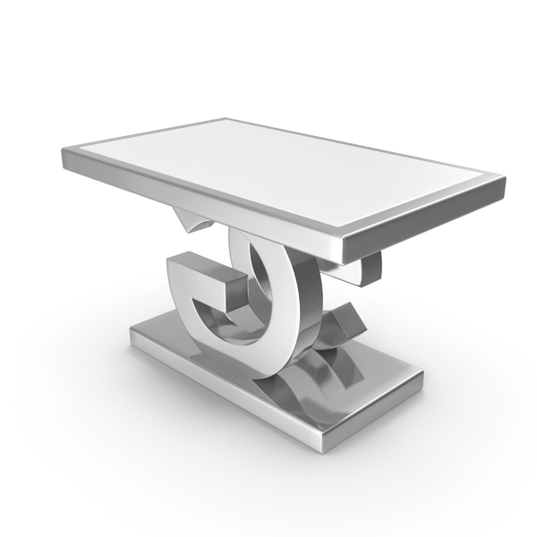 Silver Coffee Table PNG & PSD Images