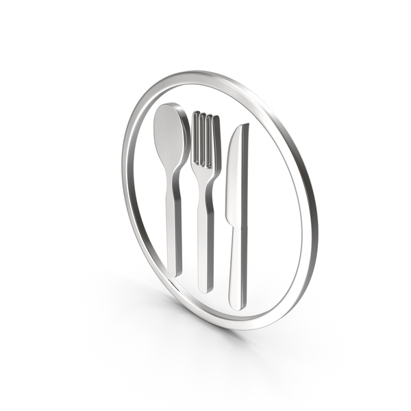 Symbols: Silver Dinner Plate Symbol PNG & PSD Images
