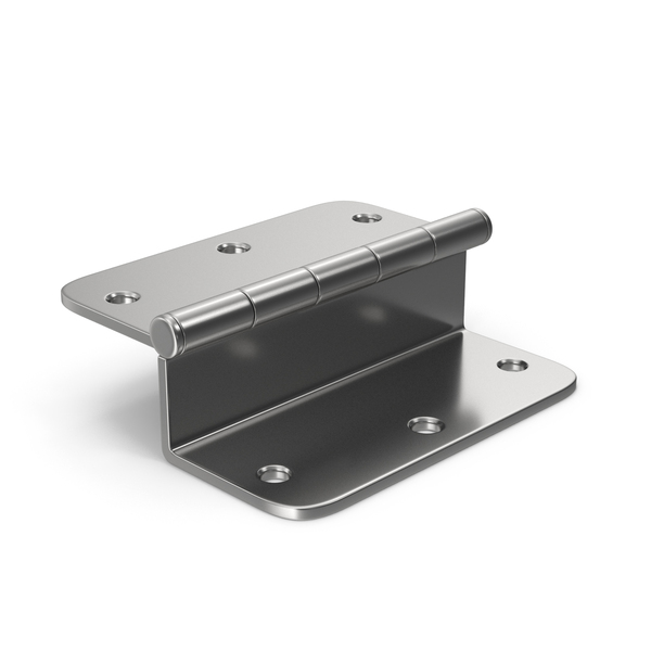 Silver Door Hinge PNG & PSD Images