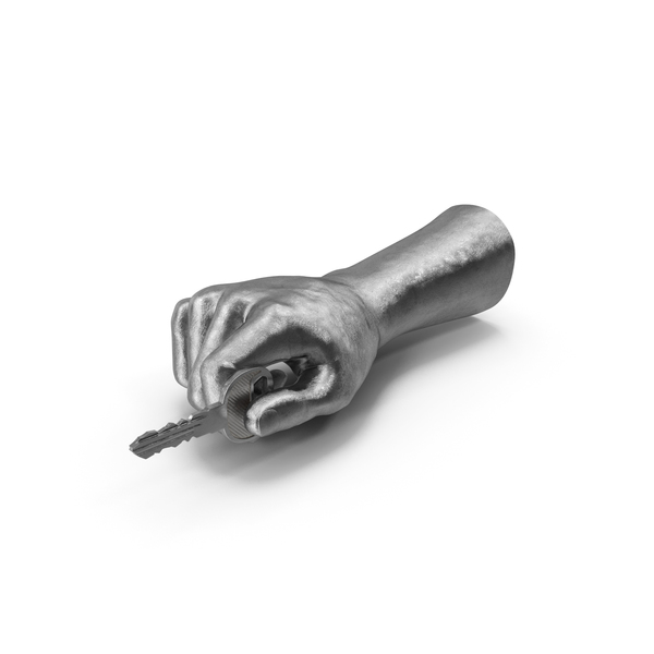 Silver Hand Holding a Key PNG & PSD Images Silver Hand Holding a Key PNG & PSD Images