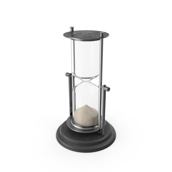Silver Hourglass PNG & PSD Images