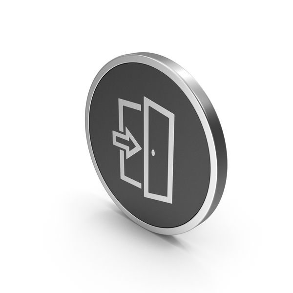 Sign: Silver Icon Exit PNG & PSD Images Sign: Silver Icon Exit PNG & PSD Images