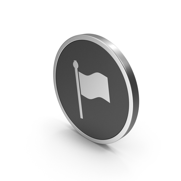 Silver Icon Flag PNG & PSD Images Silver Icon Flag PNG & PSD Images