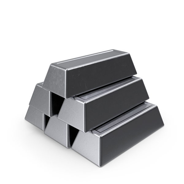 Bar: Silver Ingots PNG & PSD Images