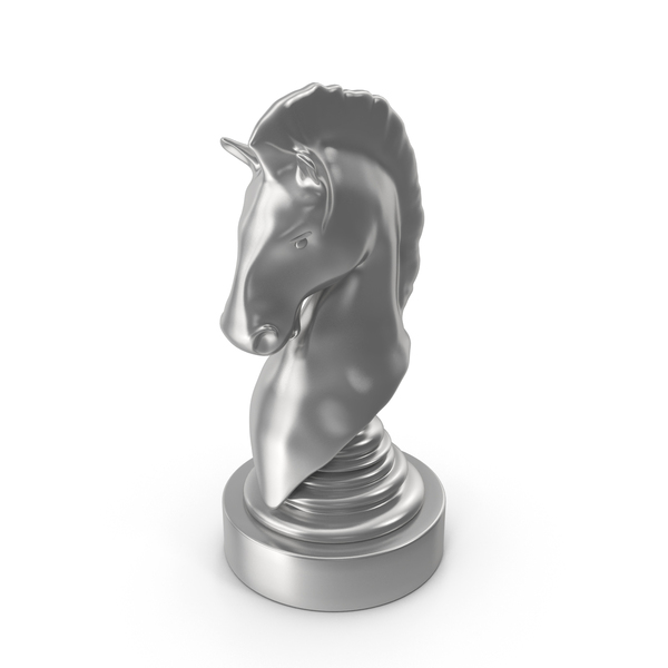Chess: Silver Knight PNG & PSD Images