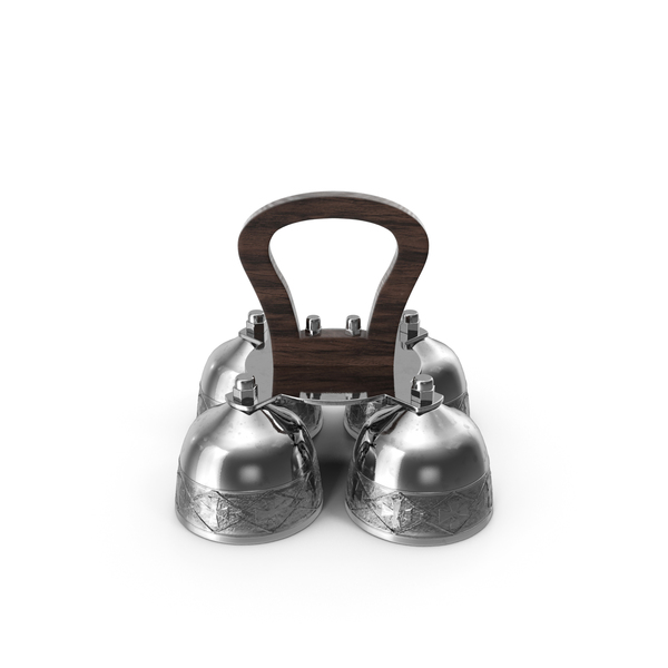 Silver Liturgical Altar Bell with Wood Handle PNG & PSD Images Silver Liturgical Altar Bell with Wood Handle PNG & PSD Images