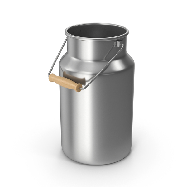 Silver Milk Can PNG & PSD Images