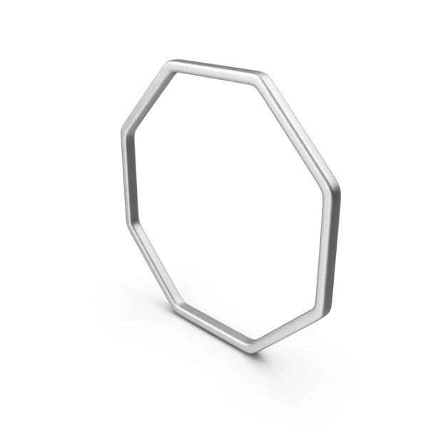 Geometric Shape: Silver Octagon PNG & PSD Images Geometric Shape: Silver Octagon PNG & PSD Images