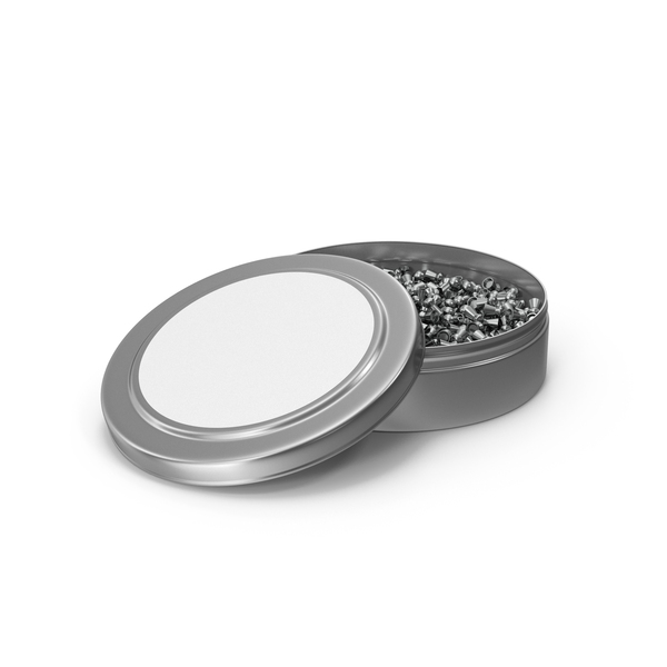 Cartridge: Silver Open Pack Of Airgun Pellets PNG & PSD Images Cartridge: Silver Open Pack Of Airgun Pellets PNG & PSD Images