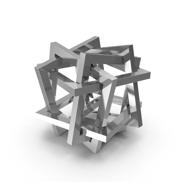 Geometric Shape: Silver Orderly Tangle Of Six Interlinked Squares PNG & PSD Images Geometric Shape: Silver Orderly Tangle Of Six Interlinked Squares PNG & PSD Images
