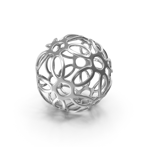 Geometric Shape: Silver Patterned Sphere PNG & PSD Images Geometric Shape: Silver Patterned Sphere PNG & PSD Images