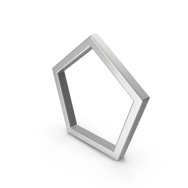 Symbols: Silver Pentagon Outline Icon PNG & PSD Images Symbols: Silver Pentagon Outline Icon PNG & PSD Images
