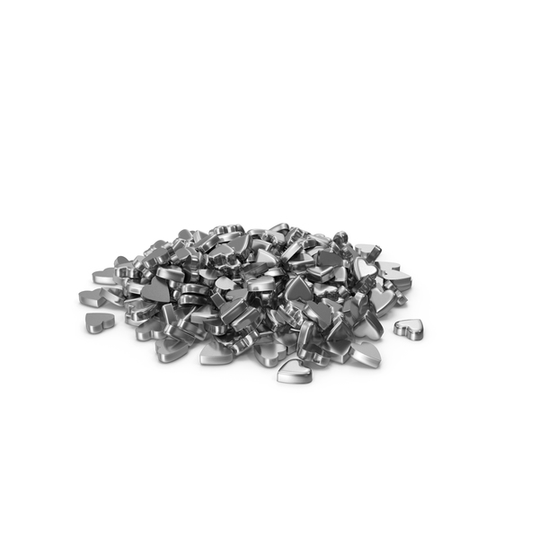 Heart Shape: Silver Pile Of Hearts PNG & PSD Images Heart Shape: Silver Pile Of Hearts PNG & PSD Images