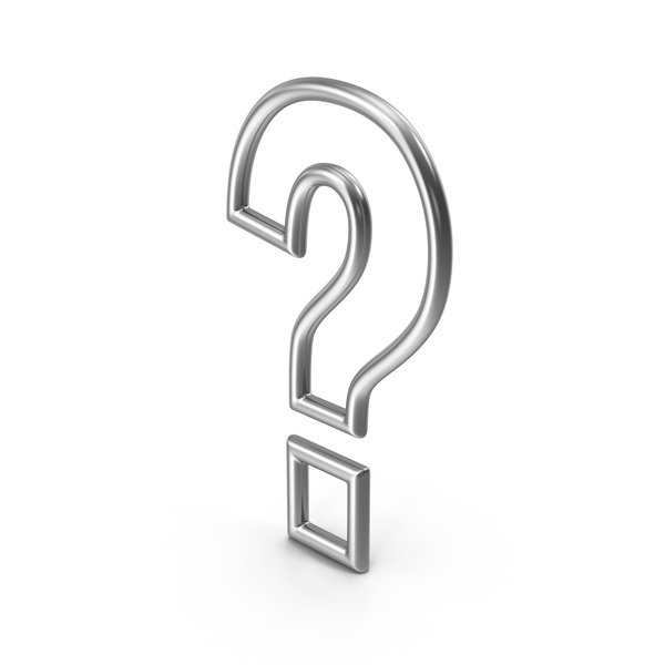 Symbols: Silver Question Mark Symbol PNG & PSD Images Symbols: Silver Question Mark Symbol PNG & PSD Images
