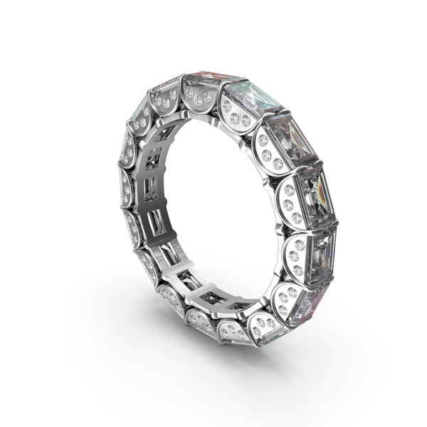 Silver Ring with Crystal Diamonds PNG & PSD Images Silver Ring with Crystal Diamonds PNG & PSD Images