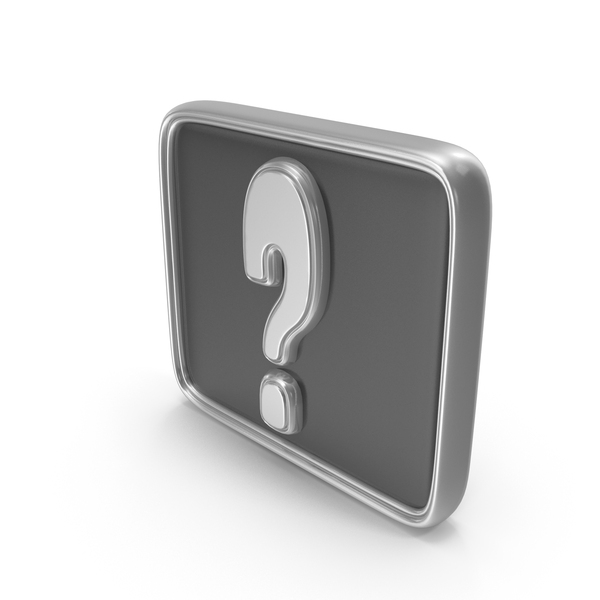 Symbols: Silver Square Question Mark Symbol PNG & PSD Images Symbols: Silver Square Question Mark Symbol PNG & PSD Images