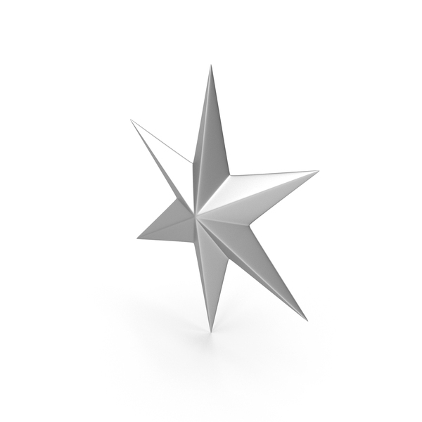 Silver Star PNG Images & PSDs for Download | PixelSquid - S122551759