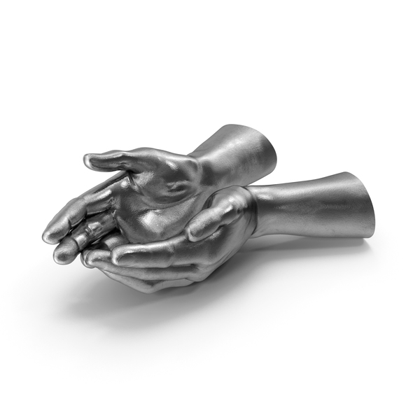 Arms: Silver Two Hands Handful Pose PNG & PSD Images Arms: Silver Two Hands Handful Pose PNG & PSD Images