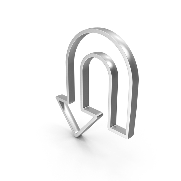 Symbols: Silver U Turn Arrow Symbol PNG & PSD Images Symbols: Silver U Turn Arrow Symbol PNG & PSD Images