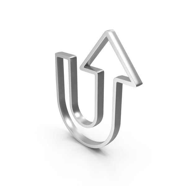 Symbols: Silver U Turn Arrow Symbol PNG & PSD Images Symbols: Silver U Turn Arrow Symbol PNG & PSD Images