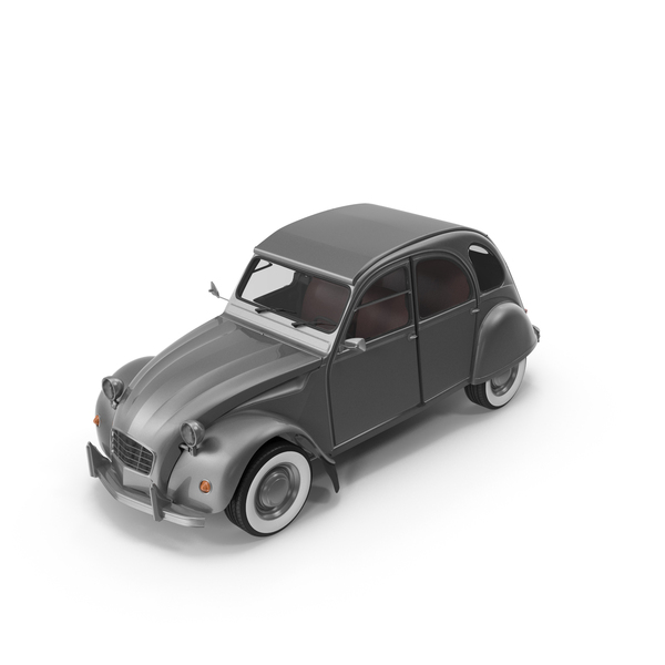 Silver Vintage Car PNG & PSD Images