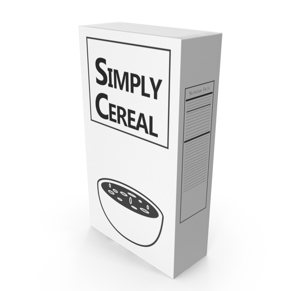 Food Container: Simple Cereal PNG & PSD Images Food Container: Simple Cereal PNG & PSD Images