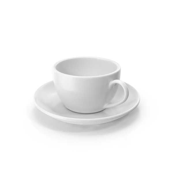 Simple Coffee Cup Empty White PNG & PSD Images