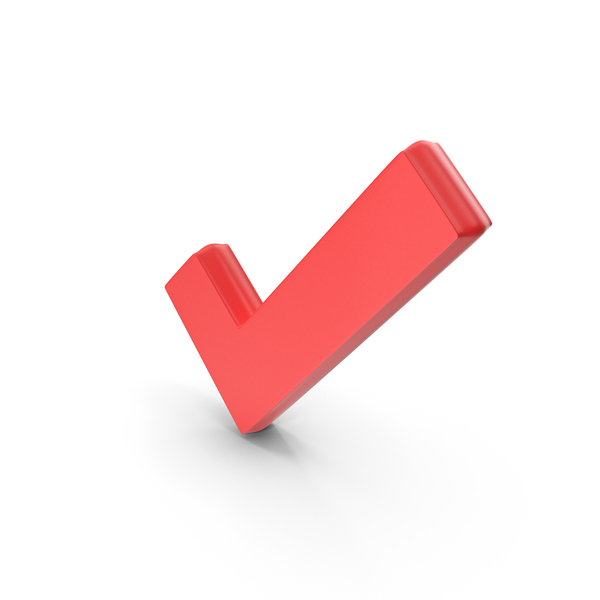 Check Mark: Simple Tick Correct Symbol Red PNG & PSD Images Check Mark: Simple Tick Correct Symbol Red PNG & PSD Images