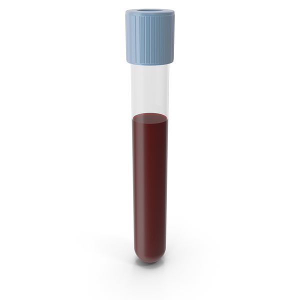 Test Tube: Single Blood Sample Refract PNG & PSD Images