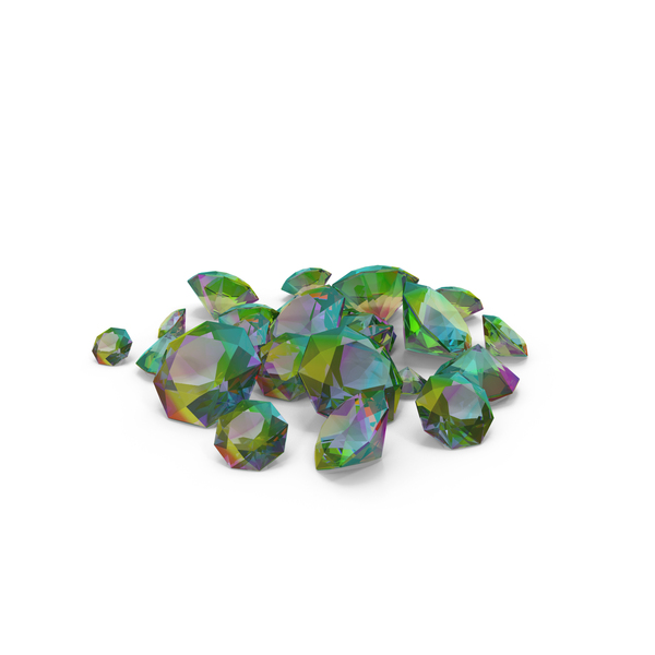 Gems: Single Cut Mystic Topazes PNG & PSD Images Gems: Single Cut Mystic Topazes PNG & PSD Images