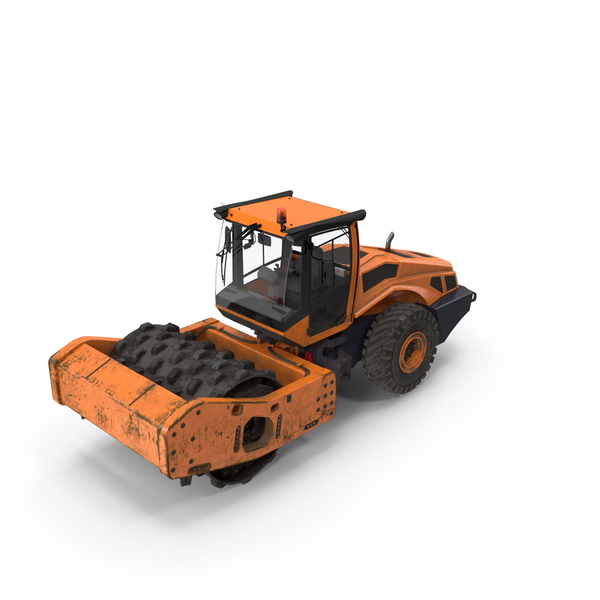 Single Drum Compactor Vehicle Dirty PNG & PSD Images Single Drum Compactor Vehicle Dirty PNG & PSD Images