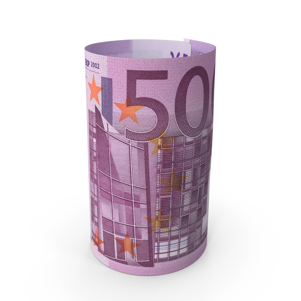 Banknote: Single Euro 500 Money Role Note PNG & PSD Images Banknote: Single Euro 500 Money Role Note PNG & PSD Images