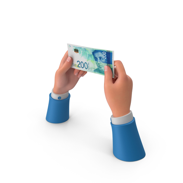 Currency: Single Israel 200 Shekels Money Note Hand Hold PNG & PSD Images Currency: Single Israel 200 Shekels Money Note Hand Hold PNG & PSD Images