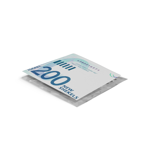 Currency: Single Israel 200 Shekels Proper Fold Ground PNG & PSD Images Currency: Single Israel 200 Shekels Proper Fold Ground PNG & PSD Images