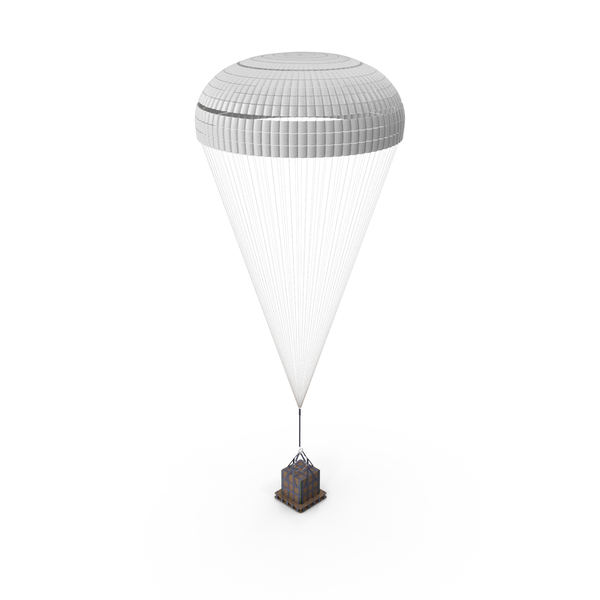Container: Single Subscale Parachute Cargo System White PNG & PSD Images Container: Single Subscale Parachute Cargo System White PNG & PSD Images