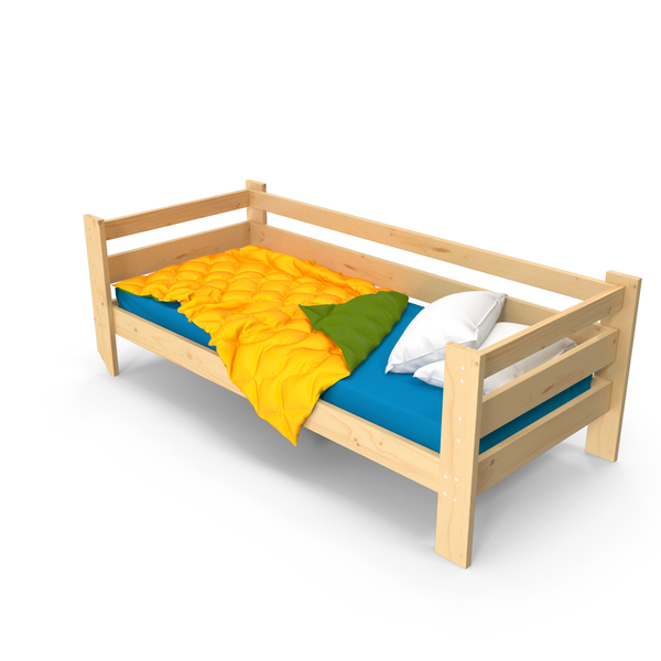 Single Wooden Bed PNG & PSD Images Single Wooden Bed PNG & PSD Images