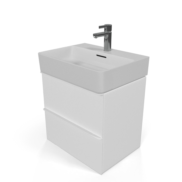 Bathroom: Sink with Box for Bath PNG & PSD Images Bathroom: Sink with Box for Bath PNG & PSD Images