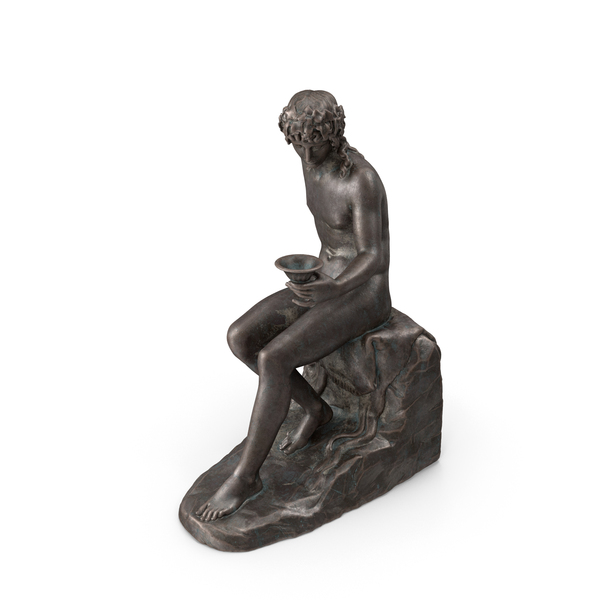 Statue: Sitting Bacchus Bronze Outdoor PNG & PSD Images Statue: Sitting Bacchus Bronze Outdoor PNG & PSD Images