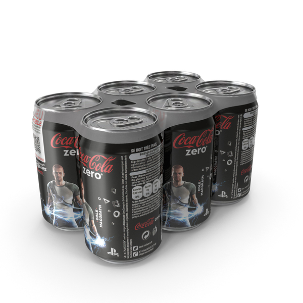 Six Beverage Can Zero PNG & PSD Images