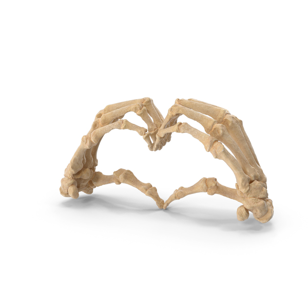 Gestures: Skeletal Hand Heart Sign PNG & PSD Images Gestures: Skeletal Hand Heart Sign PNG & PSD Images
