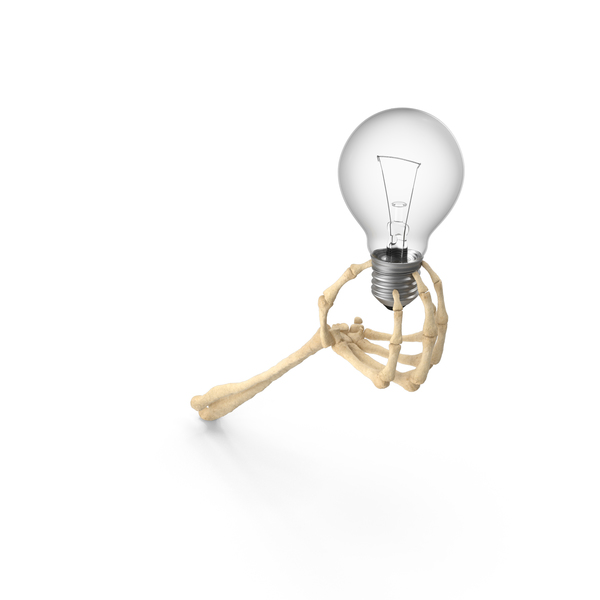Skeleton Hand Holding a Light Bulb PNG & PSD Images Skeleton Hand Holding a Light Bulb PNG & PSD Images