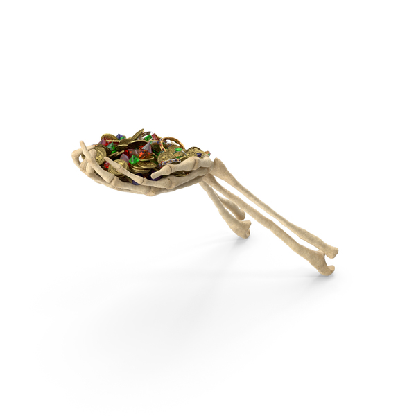 Hand: Skeleton Hands Handful with Treasure PNG & PSD Images Hand: Skeleton Hands Handful with Treasure PNG & PSD Images