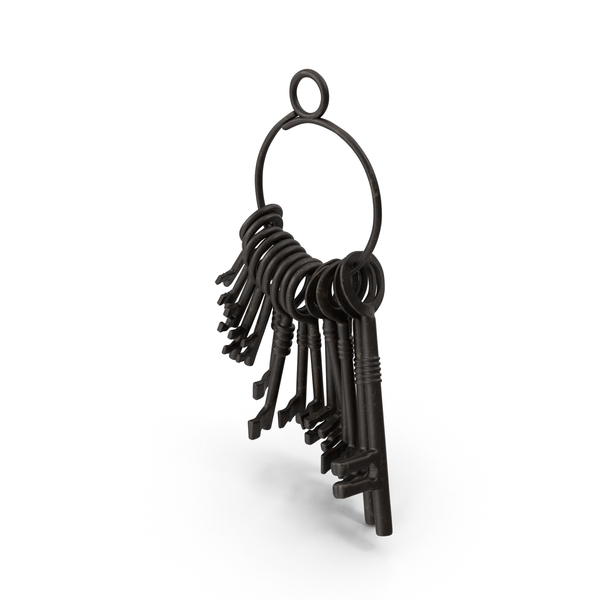 Skeleton Jailer Keys PNG & PSD Images