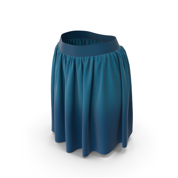 Skirt Blue High Poly 01 PNG & PSD Images Skirt Blue High Poly 01 PNG & PSD Images