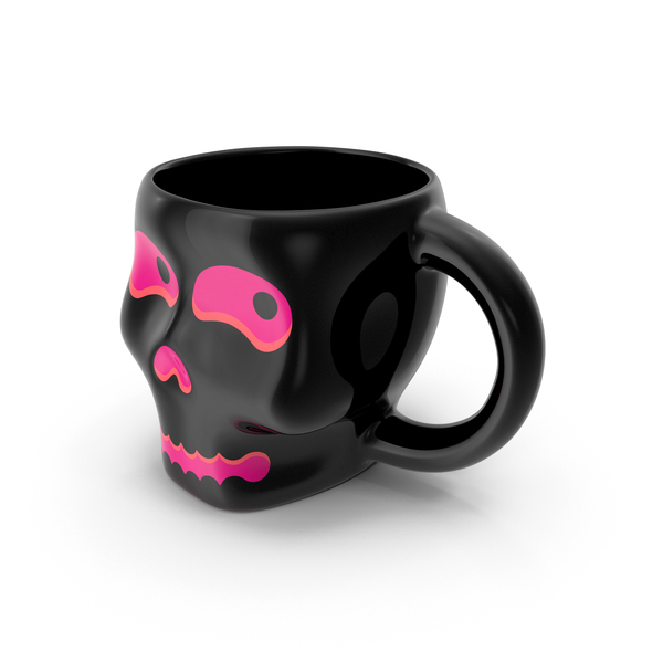 Coffee Cup: Skull Mug Pink PNG & PSD Images Coffee Cup: Skull Mug Pink PNG & PSD Images
