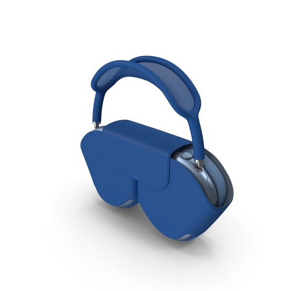 Headphones: Sky Blue AirPods Max with Case PNG & PSD Images Headphones: Sky Blue AirPods Max with Case PNG & PSD Images
