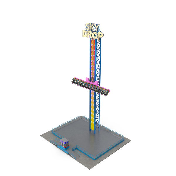 Carousel: Sky Drop Theme Park Ride PNG & PSD Images Carousel: Sky Drop Theme Park Ride PNG & PSD Images
