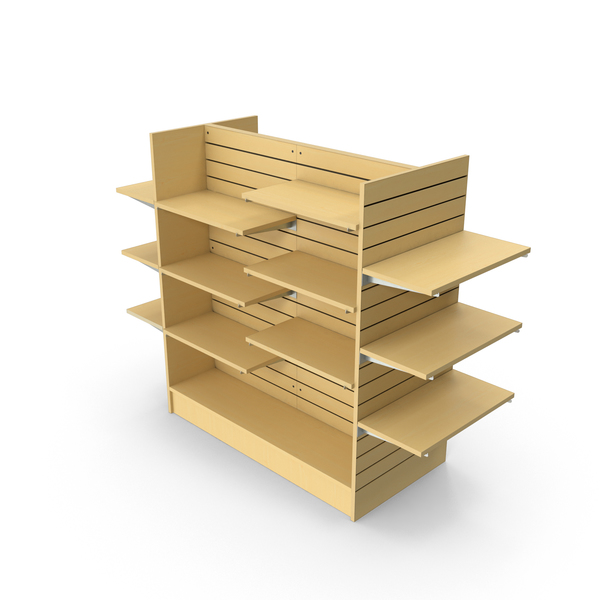 Display Stand: Slat Wall Shelves PNG & PSD Images Display Stand: Slat Wall Shelves PNG & PSD Images
